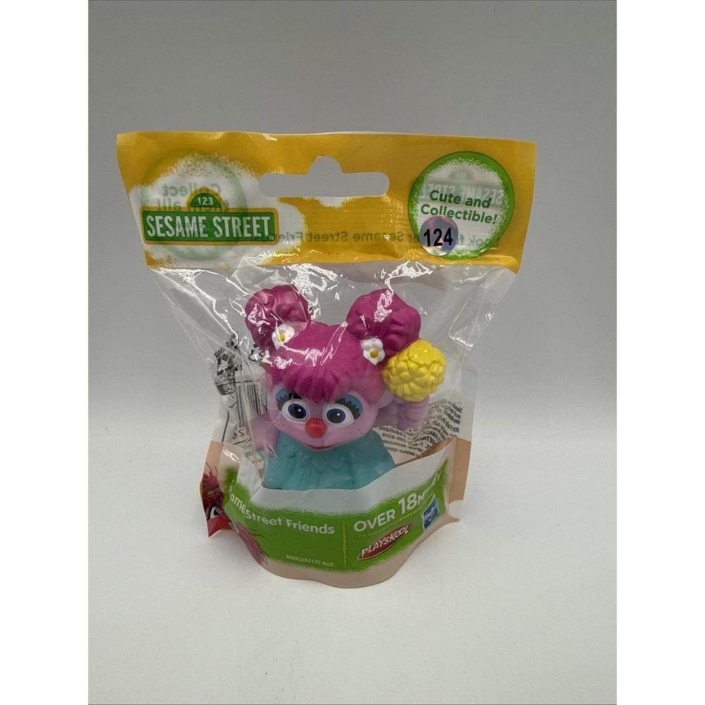 Sesame Street Friends ABBY CADABBY Hasbro Playskool Figure 2014 Sealed New Rare